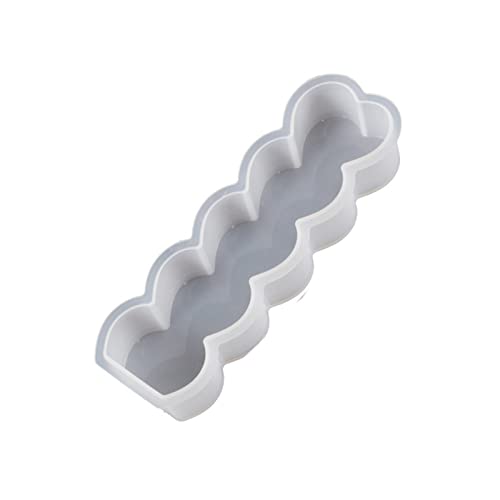 Haoyull Herz-Kerzenformen, Silikonform mit fünf Herzen, zur Kerzenherstellung, Kerzenform für handgefertigte Seife Haoyull Herz-Kerzenformen, Silikonform mit fünf Herzen, zur Kerzenherstellung, Kerzenform für handgefertigte Seife von Haoyull