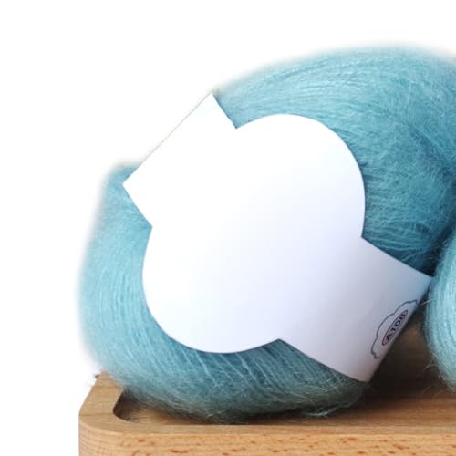 Haoyull Mohair-Garn, weiches Strickwolle, Garn, Häkelgarn, Zubehör für Pulloverherstellung, Verarbeitung von Haoyull