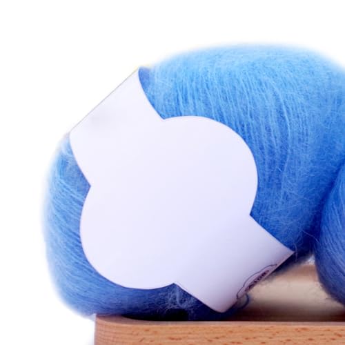 Haoyull Mohair-Garn, weiches Strickwolle, Garn, Häkelgarn, Zubehör für Pulloverherstellung, Verarbeitung von Haoyull