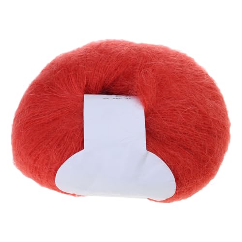 Haoyull Mohair-Garn, weiches Strickwolle, Garn, Häkelgarn, Zubehör für Pulloverherstellung, Verarbeitung von Haoyull
