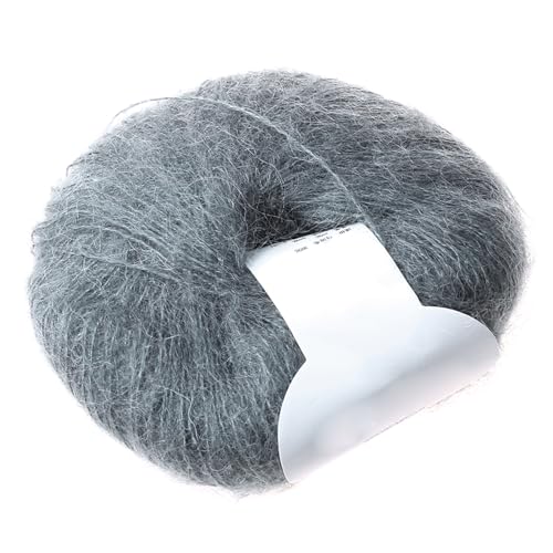 Haoyull Mohair-Garn, weiches Strickwolle, Garn, Häkelgarn, Zubehör für Pulloverherstellung, Verarbeitung Haoyull Mohair-Garn, weiches Strickwolle, Garn, Häkelgarn, Zubehör für Pulloverherstellung, Verarbeitung von Haoyull