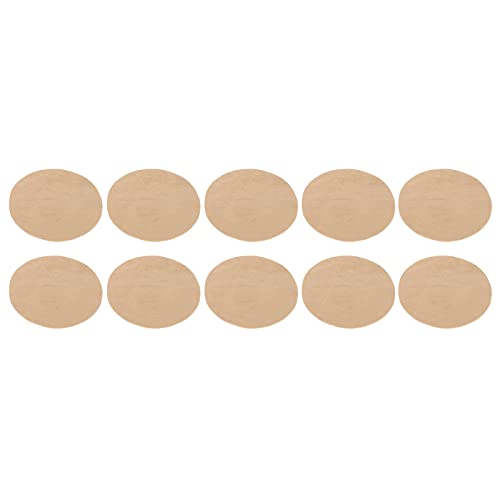 5 Paar Reparatur Flicken zum Aufbügeln oder Aufnähen Ovale Flanell Ellbogen Flicken Knieschoner für DIY Jeans Kleidung Jacken Taschen(Khaki) von Hapivida
