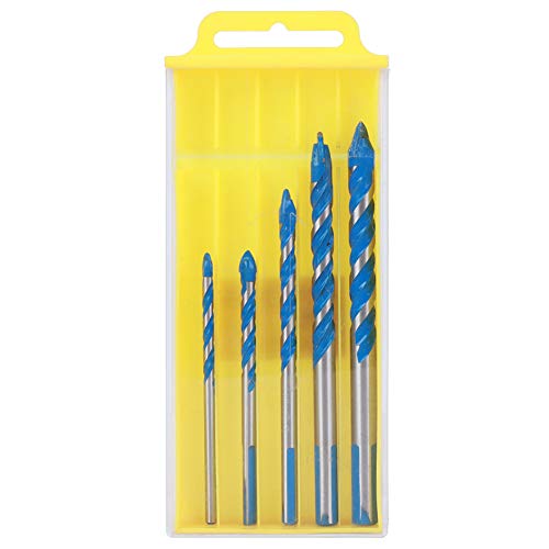 5pcs Mauerwerkbohrbit Set, 4mm/5mm/6mm/8mm/10mm Glas und Fliesenbohrer Bit DIY Wandlochbohrwerkzeug Bit 5pcs Mauerwerkbohrbit Set, 4mm/5mm/6mm/8mm/10mm Glas und Fliesenbohrer Bit DIY Wandlochbohrwerkzeug Bit von Hapivida
