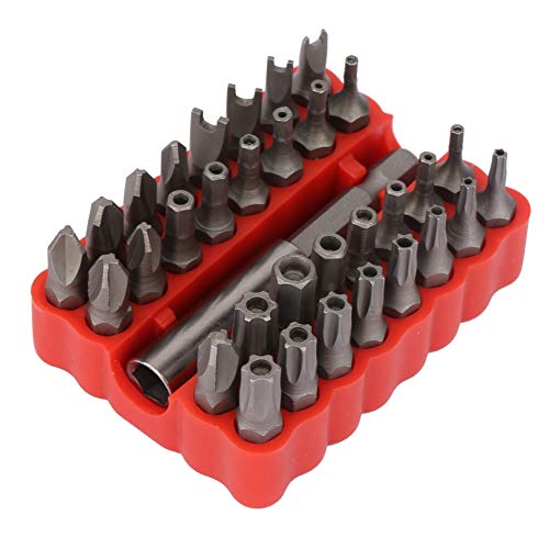 Dreieck Schraubendreher Bits, 33-in-1 Sechskant Kreuzstern Schrauben Bits Verlängerungsstange Bits in Industriequalität Professionelles Reparatur Werkzeug Set von Hapivida