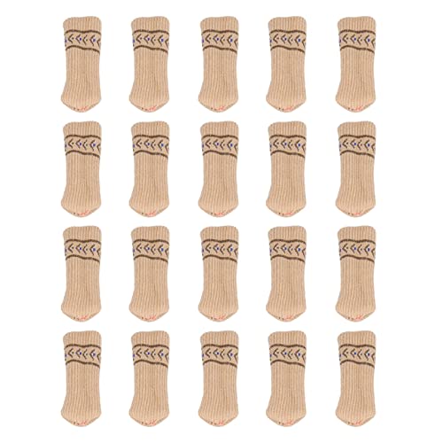 Hapivida 20 STÜCKE Stuhlbein Socken, Doppellagige Hochelastische Möbelbeine Bodenschoner Gestrickte Möbelpolster Hapivida 20 STÜCKE Stuhlbein Socken, Doppellagige Hochelastische Möbelbeine Bodenschoner Gestrickte Möbelpolster von Hapivida