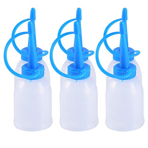 Hapivida 6 Stück Spitzen Applikatorflaschen 30 Ml Kunststoff Leer Durchscheinend Kleberflasche, DIY Quilling Bastelwerkzeug für Acrylmalerei, Öl, Tinte, Flüssigkeit Hapivida 6 Stück Spitzen Applikatorflaschen 30 Ml Kunststoff Leer Durchscheinend Kleberflasche, DIY Quilling Bastelwerkzeug für Acrylmalerei, Öl, Tinte, Flüssigkeit von Hapivida