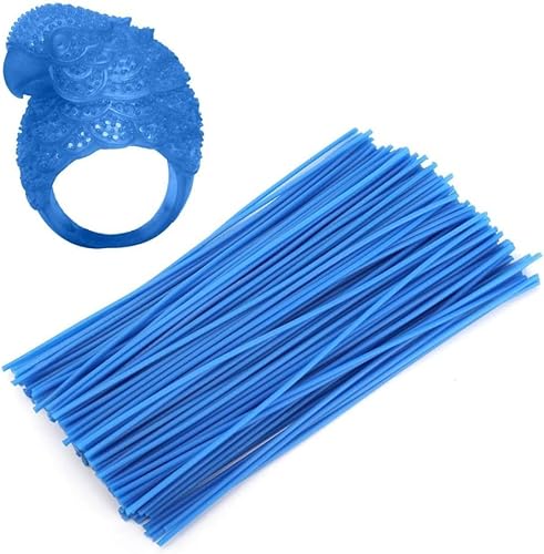 Hapivida Casting Wax Lines, Schmuck Wachs Tube Runder Wachsdraht Wachsschnur Schmuckwachslinie, Ringmodellierung Werkzeug für DIY Handwerk Ringherstellung (3 mm) von Hapivida