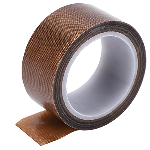 Hochtemperatur PTFE Band, 10 m Vakuumiergewebeband Klebeband Schweißband Heißpressband Heißsiegelband (Breite 50 mm) von Hapivida