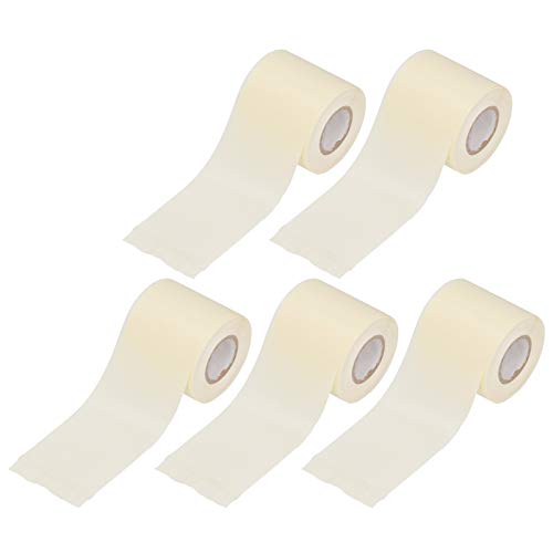 5 Stück Isolierband für Klimaanlage 11m × 6cm PVC Hochwertiges Isolierband Klimaanlagen Rohrband Klebeband Rohrbinderiemen zum Schutz, Bündeln und Reparieren von Kabeln (Creme) von Hapivida