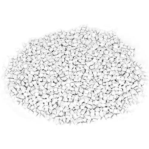 Keramikfüllermedien, Pellets Trommelnde Keramikfüllermedien Wiederverwendbare Zylindrische Keramikpellets 4 mm 500 g für Rock Tumbler Stone Polisher (1 Set) von Hapivida
