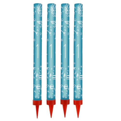 Geburtstags- & Jubiläums-Kuchenfontänen – 12 cm – 4er-Set – Sprühkerzen/Tischfeuerwerk – Kaltes Feuerwerk – Brenndauer ca. 60 Sekunden – Kategorie F1 – Design 4 Geburtstags- & Jubiläums-Kuchenfontänen – 12 cm – 4er-Set – Sprühkerzen/Tischfeuerwerk – Kaltes Feuerwerk – Brenndauer ca. 60 Sekunden – Kategorie F1 – Design 4 von Happenings