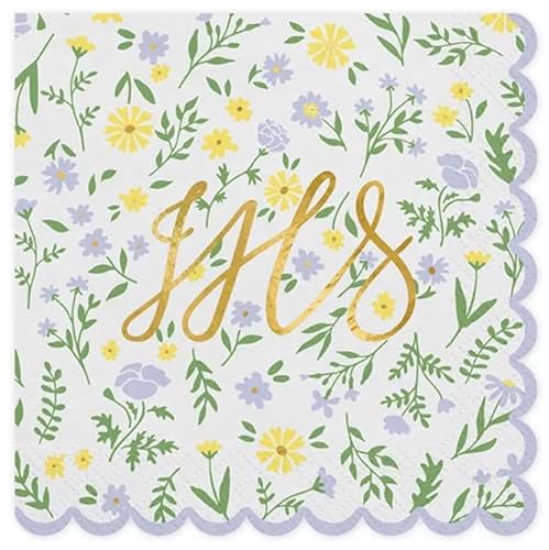 bedruckte Kommunion-Servietten - 20 Stück | Dekorative Papierservietten zur Erstkommunion, goldene IHS Prägung, Blumen | Elegante und religiöse Tischdekoration bedruckte Kommunion-Servietten - 20 Stück | Dekorative Papierservietten zur Erstkommunion, goldene IHS Prägung, Blumen | Elegante und religiöse Tischdekoration von Happenings