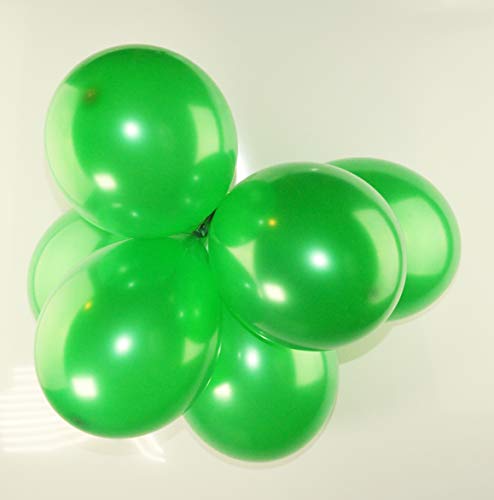 Happium 25,4 cm Metallic-Latex-Luftballons, 20 Stück (grün) von Happium