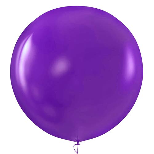 Happium - 91,4 cm große Latex-Luftballons in verschiedenen Farben, 6 Stück (lila) von Happium