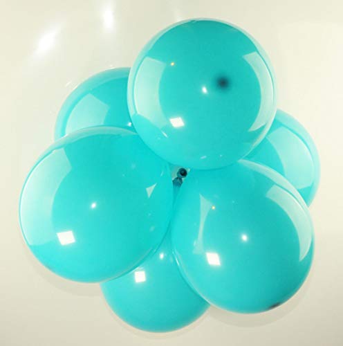 Happium Latex-Luftballons, 25,4 cm, Türkis, 20 Stück von Happium