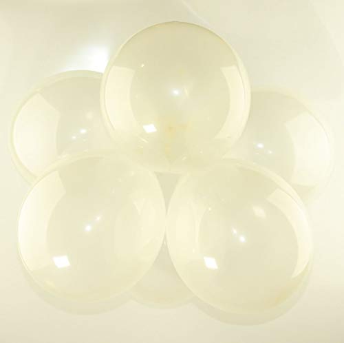Happium Latex-Luftballons, 25,4 cm, transparent, 20 Stück von Happium