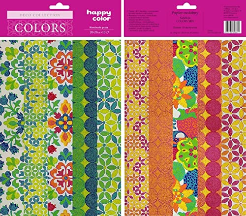 Happy Color HA 7712 2029-C9 Papierauflage, Mehrfarbig, 8x8 cms von Happy Color