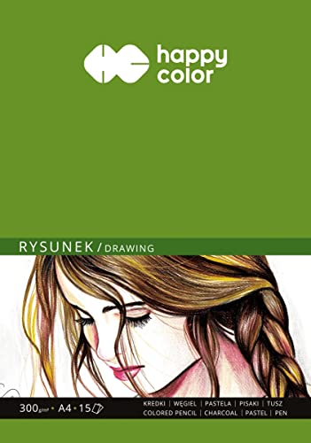 Zeichenblock ART, A4, 300gsm,15 Blatt, Happy Color von Happy Color