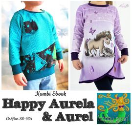 Happy Aurela + Aurel - Tunika + Pullover von Happy Pearl