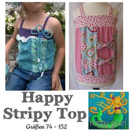 Happy Stripy Top von Happy Pearl