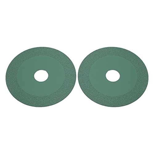 Happyfit 2pcs Glasschneidscheibenhitze -resistentes inzwischen Diamant Sägeklinge für Fliesen Keramik Jadestone (Dunkelgrün) von HappyFit