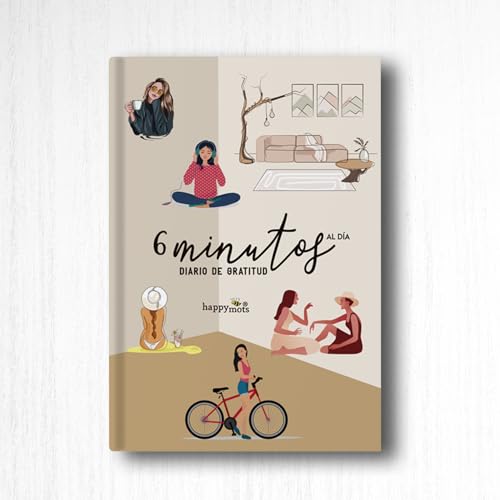 HappyMots Dankbarkeits-Tagebuch | persönlicher Terminplaner | Tagebuch | schönes Notizbuch | Notizblock für den Alltag | Gönnen Sie sich 6 Minuten pro Tag und notieren Sie Ihre Ideen und Gedanken HappyMots Dankbarkeits-Tagebuch | persönlicher Terminplaner | Tagebuch | schönes Notizbuch | Notizblock für den Alltag | Gönnen Sie sich 6 Minuten pro Tag und notieren Sie Ihre Ideen und Gedanken von HappyMots