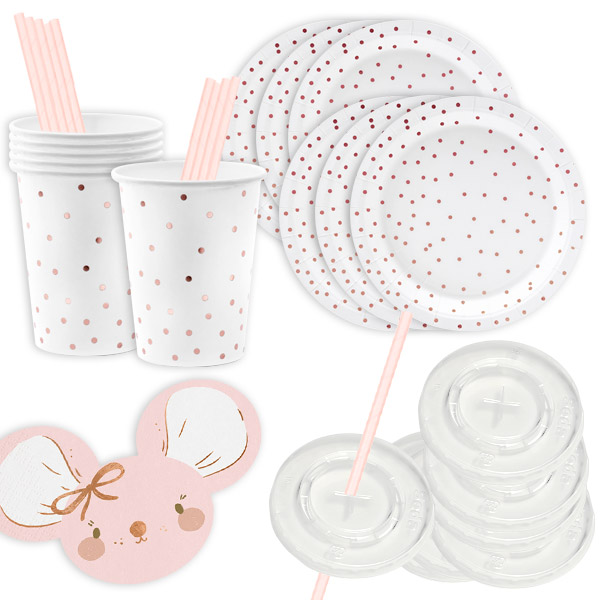 Kleine Maus Basic Set, 50-teilig für 6 Kinder Kleine Maus Basic Set, 50-teilig für 6 Kinder von Geburtstagsfee