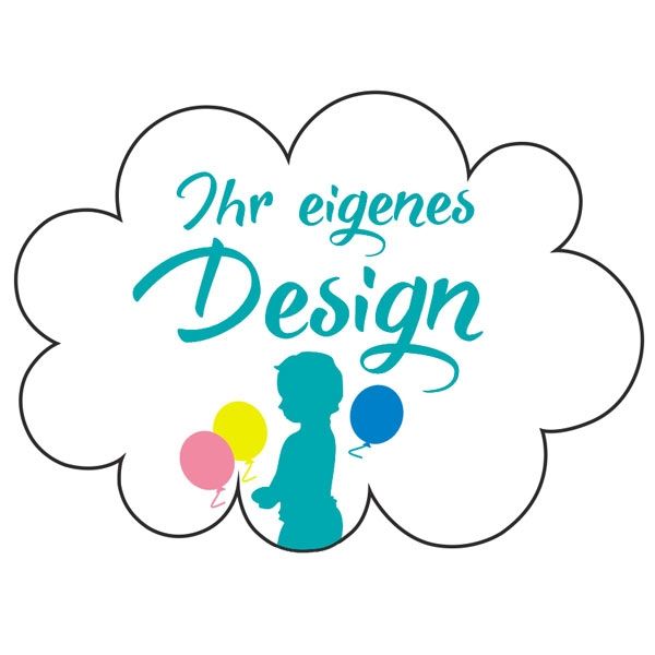 Tortenbild zum selbst gestalten, Wolkenform, W26 Tortenbild zum selbst gestalten, Wolkenform, W26 von Geburtstagsfee