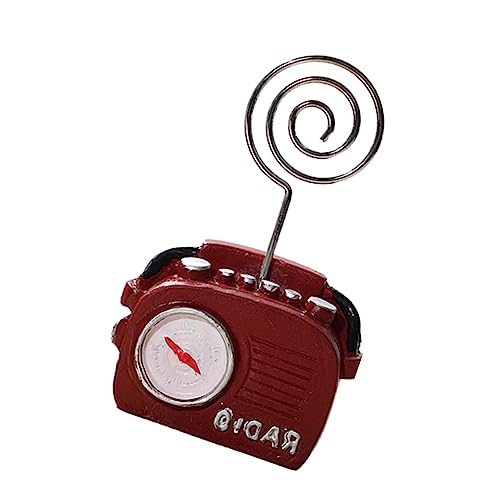 1 Stück Retro Telefon Radio Notizclip Kreativer Memo Halter für Schreibtisch für Fotos Menüs und Visitenkarten Stilvolles Design für Zuhause und Büro 1 Stück Retro Telefon Radio Notizclip Kreativer Memo Halter für Schreibtisch für Fotos Menüs und Visitenkarten Stilvolles Design für Zuhause und Büro von Happyyami