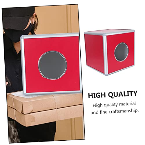 1Stück Aluminium Lotteriebox Langlebige Aufbewahrungslösung für Gewinnspiele Umweltfreundliches Material Sicher und Robust Multifunktional für Veranstaltungen von Happyyami