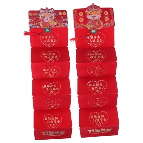 2 Stück Chinesische Neujahrsrote Umschläge Jahr Schlange Hochwertige Geldgeschenkumschläge mit Kartenfächern für Feiern und Hochzeiten Festliche Rote Geldtaschen für Segen 2 Stück Chinesische Neujahrsrote Umschläge Jahr Schlange Hochwertige Geldgeschenkumschläge mit Kartenfächern für Feiern und Hochzeiten Festliche Rote Geldtaschen für Segen von Happyyami