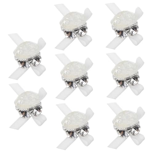 8 Stück Teiliges Nail Charms mit Organza Schleifen und Acryl Strasssteinen Kawaii Nageldesign Zubehör für Nail Art Dekorative Accessoires für Besondere Anlässe 8 Stück Teiliges Nail Charms mit Organza Schleifen und Acryl Strasssteinen Kawaii Nageldesign Zubehör für Nail Art Dekorative Accessoires für Besondere Anlässe von Happyyami