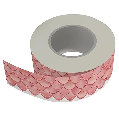 Happyyami 1 Rolle Bordürendekor mit Muster Grenze Pinnwand Dekorationen Golddekor hängend Party Planke halloween dekoration halloween decoration aufkleber Tafelrahmendekor Tafelränder Rosa Happyyami 1 Rolle Bordürendekor mit Muster Grenze Pinnwand Dekorationen Golddekor hängend Party Planke halloween dekoration halloween decoration aufkleber Tafelrahmendekor Tafelränder Rosa von Happyyami