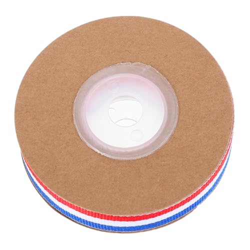 Happyyami 1 Rolle Gestreiftes Geschenkband aus Yards für Geschenkverpackungen Medaillen Blumensträuße und Diy Projekte Tricolor mit Präziser Verarbeitung und Fransensicheren Kanten Happyyami 1 Rolle Gestreiftes Geschenkband aus Yards für Geschenkverpackungen Medaillen Blumensträuße und Diy Projekte Tricolor mit Präziser Verarbeitung und Fransensicheren Kanten von Happyyami