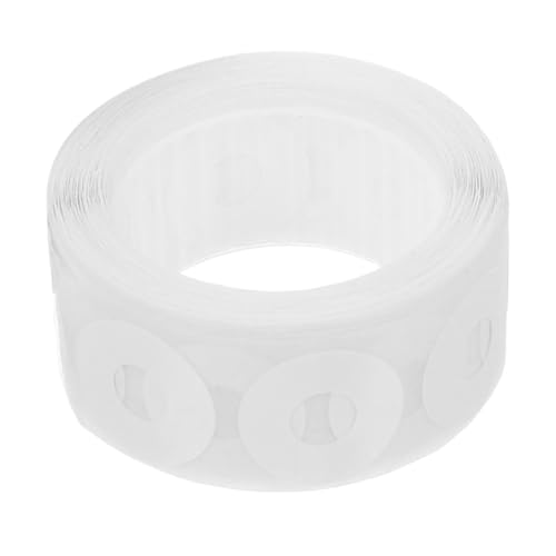 Happyyami 1 Rolle Lochverstärkungsringe Selbstklebend Papierlochverstärkungsaufkleber für Ringordner Einfach Anzuwenden Reißfest und Langlebig zur Reparatur von Gelochten Dokumenten von Happyyami