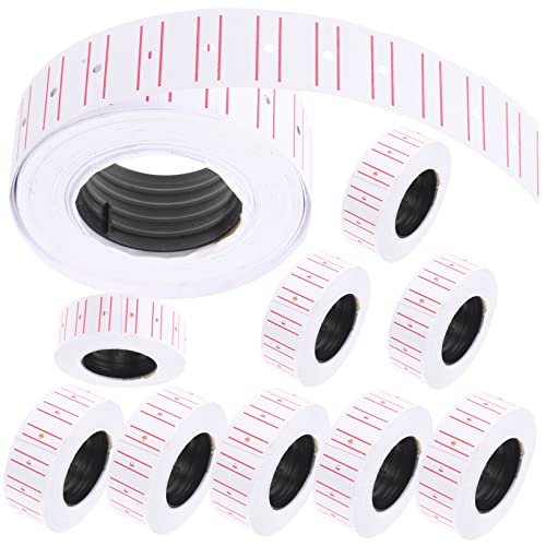 Happyyami 1 Rolle Preisblatt Klein Schild Farbige Etiketten Aufkleber Büro Aufkleber Mit Namensetiketten Etikettenhersteller Klare Aufkleberetiketten Klebrig Maschine Stichworte Band Papier von Happyyami