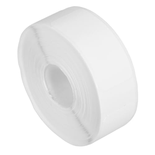 Happyyami 1 Rolle Thermopapier Thermal- Adressetiketten Klebeetikett Kleine Etikettenaufkleber Vinyl Namensetiketten Aufkleber Express-etiketten Klebrig Weiß Thermosynthetisches Papier von Happyyami