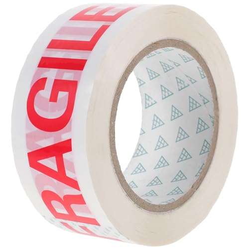 Happyyami 1 Rolle Warnband Verpackung Klebstoff Ziehen Um Zerbrechlich Versand Schützend Handhaben Klebeband Kleinunternehmensbedarf Pflege Packband Polyethylenfolie von Happyyami
