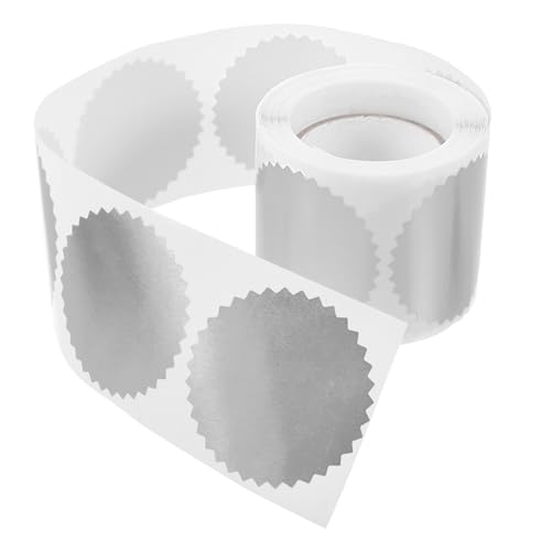 Happyyami 1 Rolle Zertifikatsaufkleber aus Selbstklebende Medaillenaufkleber für Urkunden Auszeichnungen und Veranstaltungen Vielseitig Einsetzbar Design Sicherer Papieruntergrund von Happyyami
