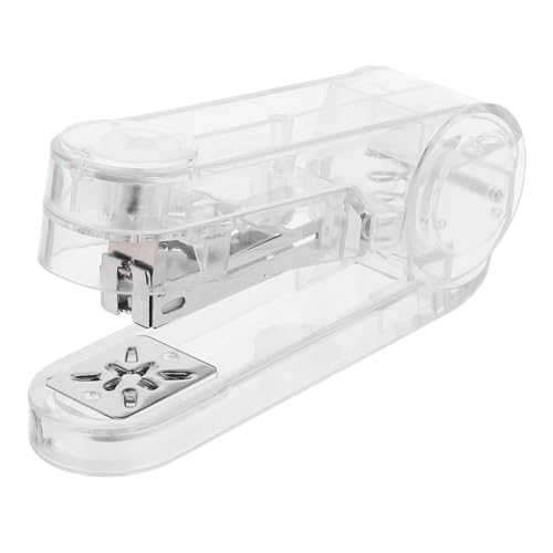 Happyyami 1 Satz 360-grad-hefter Lehrer Hefter Desktop-hefter Hefter Klein Hefter Büro Lustiger Hefter Süßer Mini-hefter Süße Hefter Für Den Schreibtisch Plastik Transparent von Happyyami