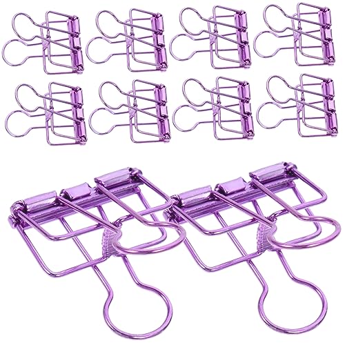 Happyyami 1 Satz Elliot-ordner Bindeklammern Schreibwaren Schwarzer Ordner Papierverschlüsse Bürobedarf Büroklammern Heftklammern Für Papier Große Bindeklammern Metall Violett 10 Stück Happyyami 1 Satz Elliot-ordner Bindeklammern Schreibwaren Schwarzer Ordner Papierverschlüsse Bürobedarf Büroklammern Heftklammern Für Papier Große Bindeklammern Metall Violett 10 Stück von Happyyami