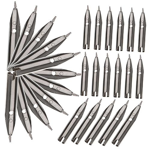 Happyyami 1 Satz Ersatzfedern Für Füllfederhalter Federn Für Federkielfedern Kalligraphiefedern Stahlfedern Für Schulfüllfederhalter Ersatzfedern Für Feine Tintenstifte 15 Stück von Happyyami