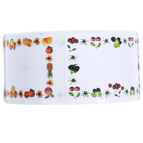 Happyyami 1 Satz Flaschenetikettendrucker Bunte Aufkleber Etiketten Für Kindertagesstätten Farbige Kleine Klebeetiketten Etikettenaufkleber Namensetiketten Für Schulen 250 Stück Happyyami 1 Satz Flaschenetikettendrucker Bunte Aufkleber Etiketten Für Kindertagesstätten Farbige Kleine Klebeetiketten Etikettenaufkleber Namensetiketten Für Schulen 250 Stück von Happyyami