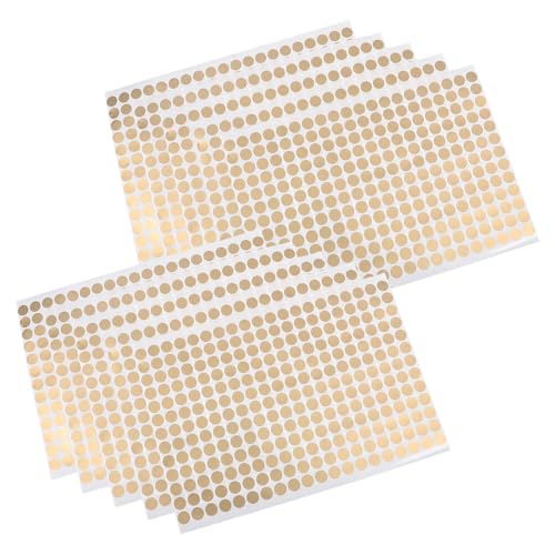 Happyyami 1 Satz Goldener Kupferpapieretikett Blau Farbig Codierung Klebeetiketten Kreise Aufkleber Geschenkverpackung Selbstklebende Codieretiketten Etiketten Mit Runden Punkten 10 Blatt Happyyami 1 Satz Goldener Kupferpapieretikett Blau Farbig Codierung Klebeetiketten Kreise Aufkleber Geschenkverpackung Selbstklebende Codieretiketten Etiketten Mit Runden Punkten 10 Blatt von Happyyami