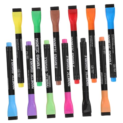 Happyyami 1 Satz Magnetischer Whiteboardstift für Multifunktions-Trockenlöschmarker löschbarer Whiteboard-Stift kleine trocken abwischbare Marker weißer Brettstift Malenstifte Plastik Happyyami 1 Satz Magnetischer Whiteboardstift für Multifunktions-Trockenlöschmarker löschbarer Whiteboard-Stift kleine trocken abwischbare Marker weißer Brettstift Malenstifte Plastik von Happyyami