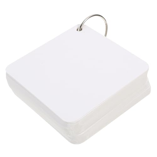 Happyyami 1 Satz leere Karte stickkarten für karten Handgemachte Karten card Karteikarten mit Ring studieren Notizblock mit den Ringen vorgelochte Notizkarten Papier Weiß Happyyami 1 Satz leere Karte stickkarten für karten Handgemachte Karten card Karteikarten mit Ring studieren Notizblock mit den Ringen vorgelochte Notizkarten Papier Weiß von Happyyami