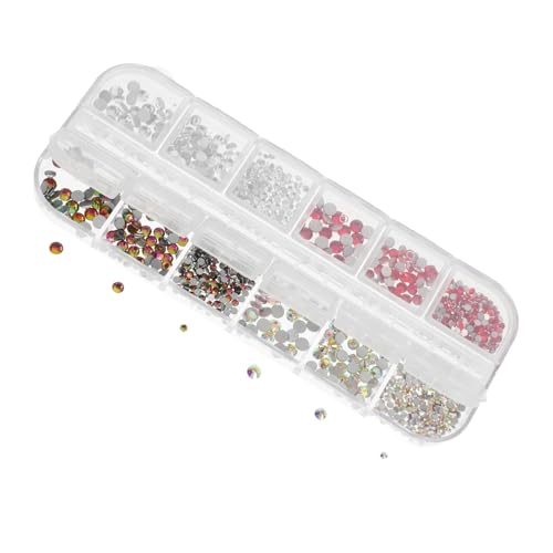 Happyyami 1 Schachtel Rhinestone Nageldekorationen Nail Art Strasssteine für Maniküre Einfach Anzuwenden Langlebig und Vielseitig für Diy Nageldesigns und Akryl Nägel Happyyami 1 Schachtel Rhinestone Nageldekorationen Nail Art Strasssteine für Maniküre Einfach Anzuwenden Langlebig und Vielseitig für Diy Nageldesigns und Akryl Nägel von Happyyami