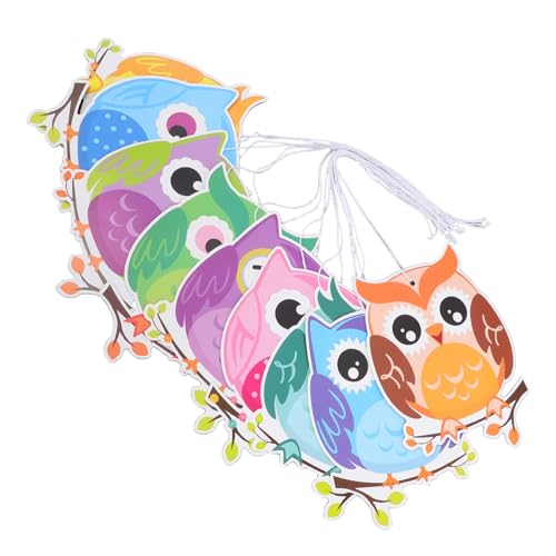 Happyyami 1 Set Eulenanhänger Bunte Eulendekorationen Für Im Klassenzimmer Weihnachtsausschnitt Für Partys Schulklassenzimmerausschnitte Süße Gefiederte Eulen Mottoparty Dekorationen Happyyami 1 Set Eulenanhänger Bunte Eulendekorationen Für Im Klassenzimmer Weihnachtsausschnitt Für Partys Schulklassenzimmerausschnitte Süße Gefiederte Eulen Mottoparty Dekorationen von Happyyami