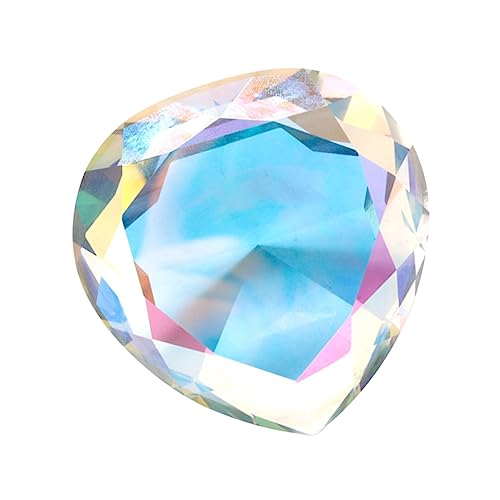 Happyyami 1 Stück Hand hält Pfirsichherzdekoration wohnungsdeko bastelzeug decor Diamant zur Dekoration Maniküre gefälschter Diamant Maniküre-Fake-Diamant- dekorativer Liebesherzdiamant von Happyyami