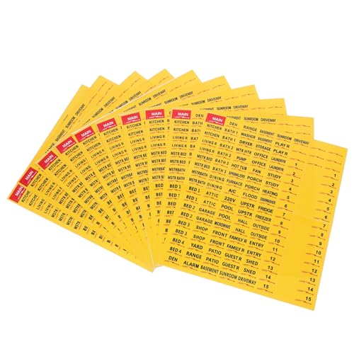 Happyyami 10 Blatt Leistungsschalter Tags Schilder Für Schalttafeln Leistungsschalter Aufkleber Etiketten Für Schalttafeln Aufkleberstreifen Aufkleber Für Schalttafeln Runde Happyyami 10 Blatt Leistungsschalter Tags Schilder Für Schalttafeln Leistungsschalter Aufkleber Etiketten Für Schalttafeln Aufkleberstreifen Aufkleber Für Schalttafeln Runde von Happyyami